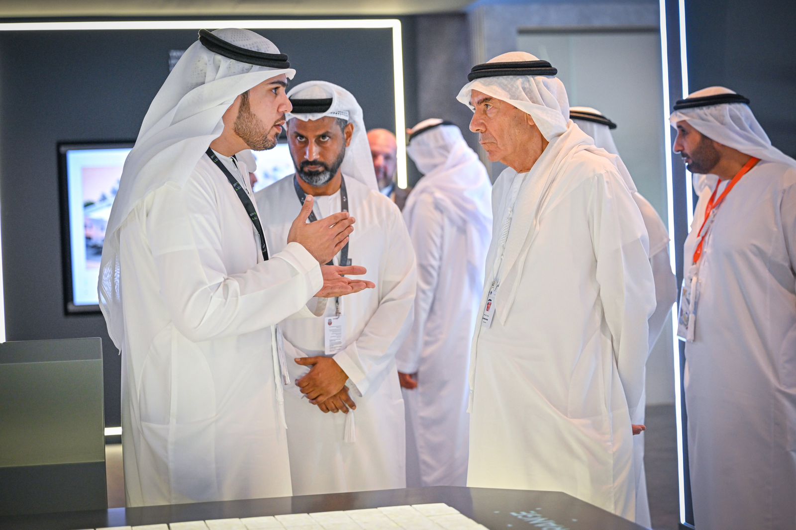 Cultural Adviser to UAE President, visits Tawazun Council Chalet